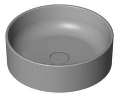 3D Shaded Image of Basin AboveCounter Plumbline Oasis Round 400
