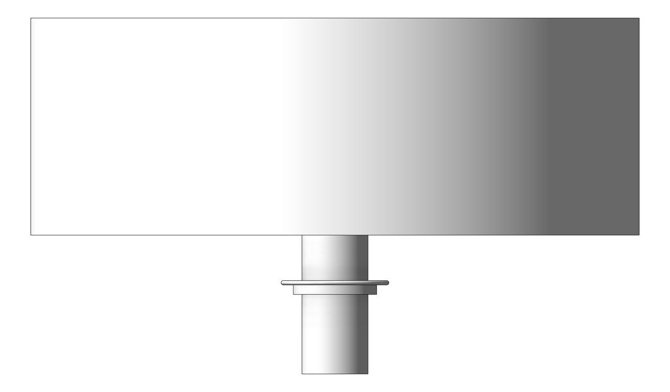 Left Image of Basin AboveCounter Plumbline SuperThin Oval Pill