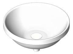 3D Shaded Image of Basin Inset Plumbline Niagara Round