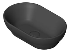 3D Shaded Image of Basin Inset Plumbline Sfera Oval