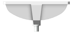 Front Image of Basin UnderMount Plumbline Evo