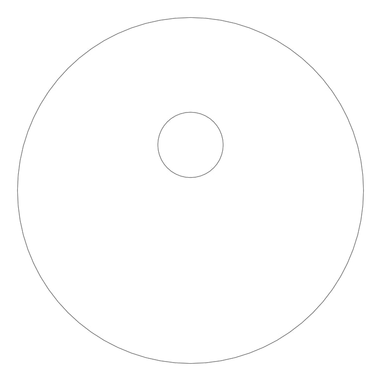 Plan Image of Basin UnderMount Plumbline Evo Round