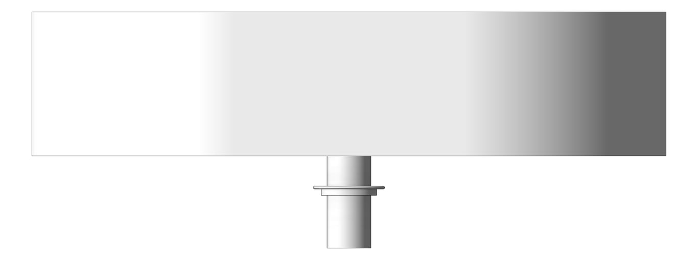 Front Image of Basin UnderMount Plumbline SuperThin Oval Pill