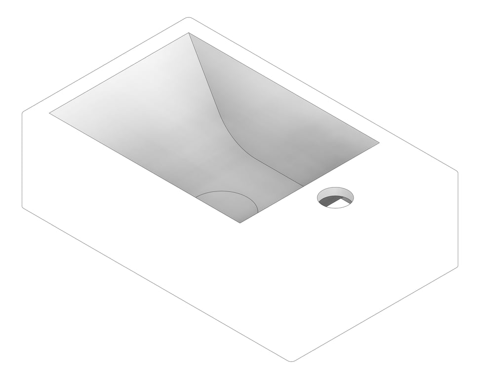 3D Documentation Image of Basin Universal Plumbline Evo Right Landing