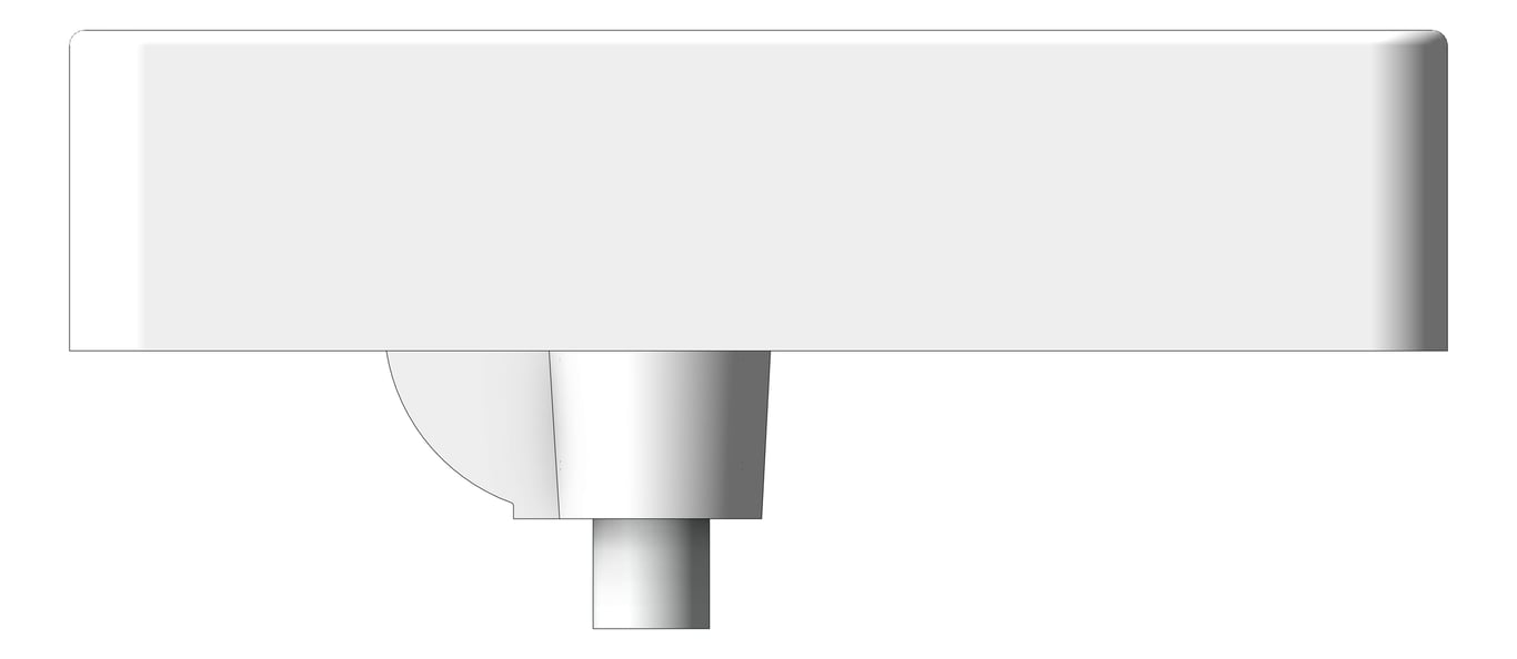 Left Image of Basin Universal Plumbline Evo Square 45