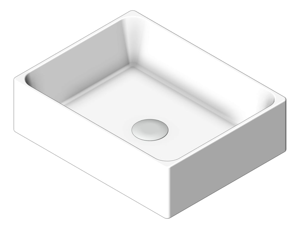 Navigate to Basin Universal Plumbline Verso Rectangle 45