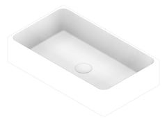 3D Documentation Image of Basin Universal Plumbline Verso Rectangle 60