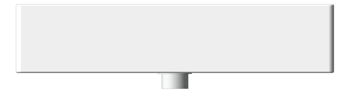 Front Image of Basin Universal Plumbline Verso Rectangle 60