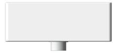 Left Image of Basin Universal Plumbline Verso Rectangle 60