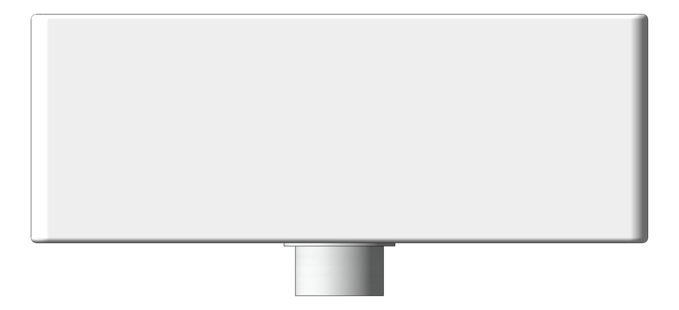 Left Image of Basin Universal Plumbline Verso Rectangle 60