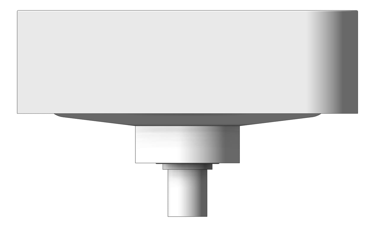 Left Image of Basin WallHung Plumbline Cirque