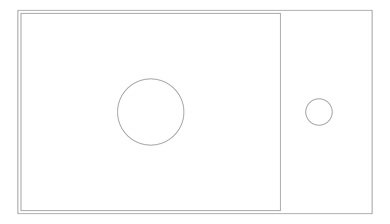 Plan Image of Basin WallHung Plumbline Verso Slim Left