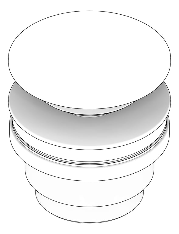 3D Documentation Image of Waste Basin Plumbline Buddy 32mm