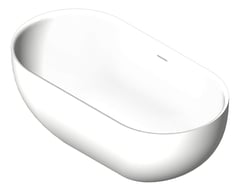 3D Shaded Image of Bath Freestanding Plumbline NiagaraBelle 1500