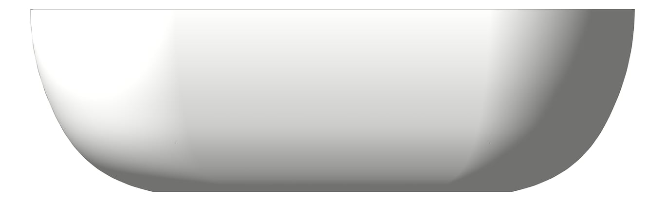 Front Image of Bath Freestanding Plumbline NiagaraBelle Slim 1665