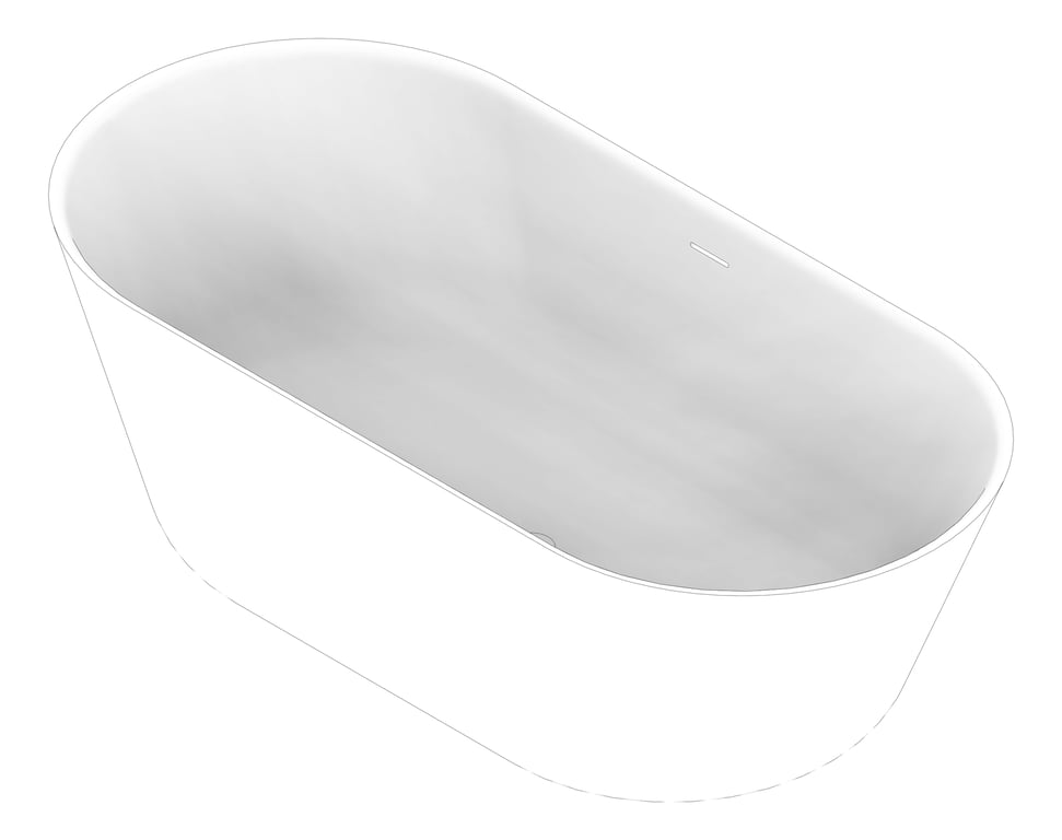 3D Documentation Image of Bath Freestanding Plumbline NiagaraEllipse 1680