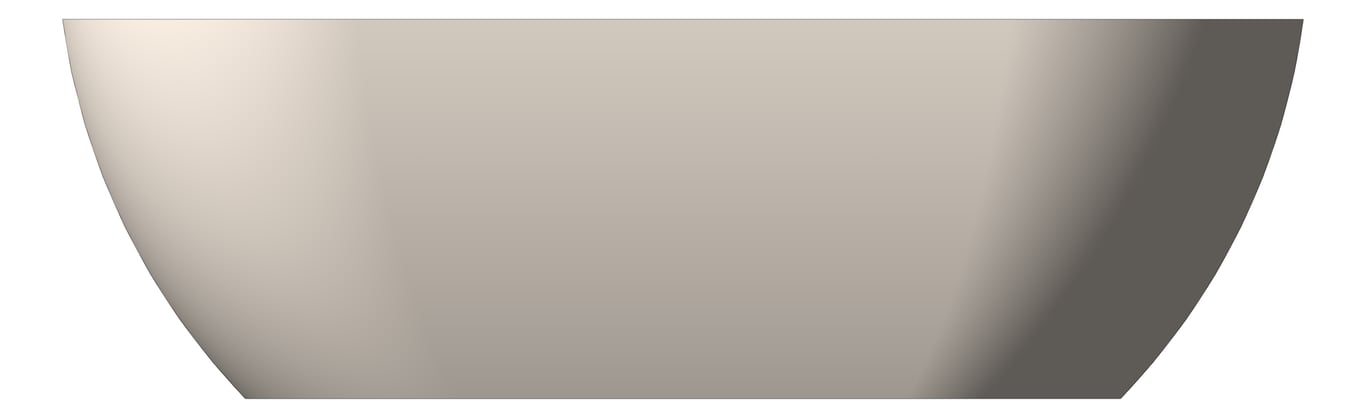 Front Image of Bath Freestanding Plumbline Oasis 1800