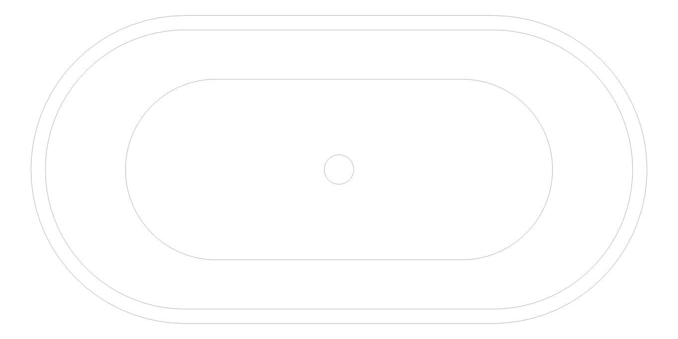 Plan Image of Bath Freestanding Plumbline Tondo 1500