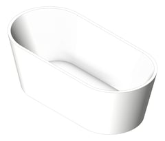 3D Shaded Image of Bath Freestanding Plumbline Tondo 1700