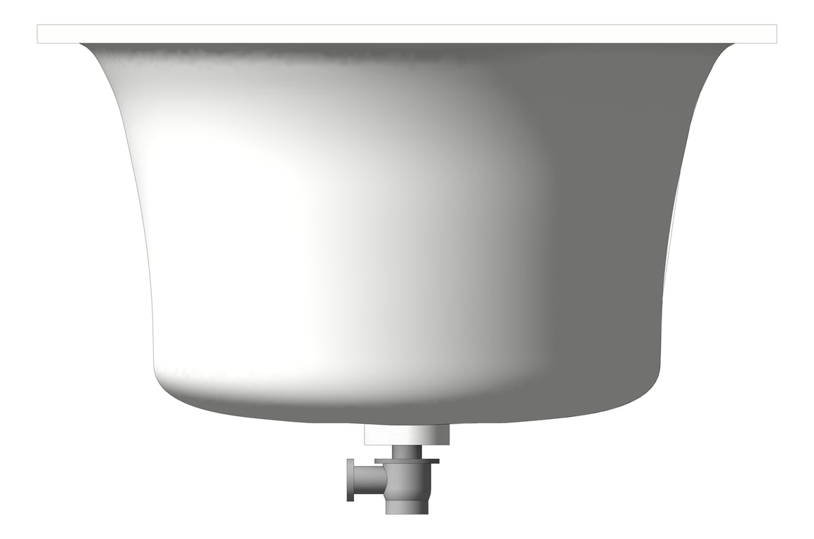 Left Image of Bath Inset Plumbline Spio 1700