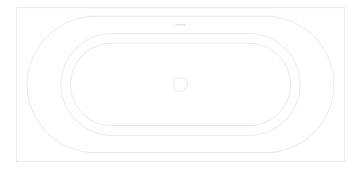 Plan Image of Bath Inset Plumbline Spio 1700