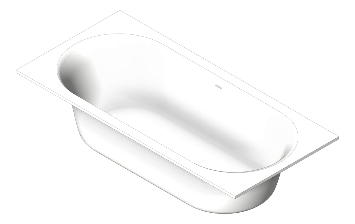 Navigate to Bath Inset Plumbline Spio 1900