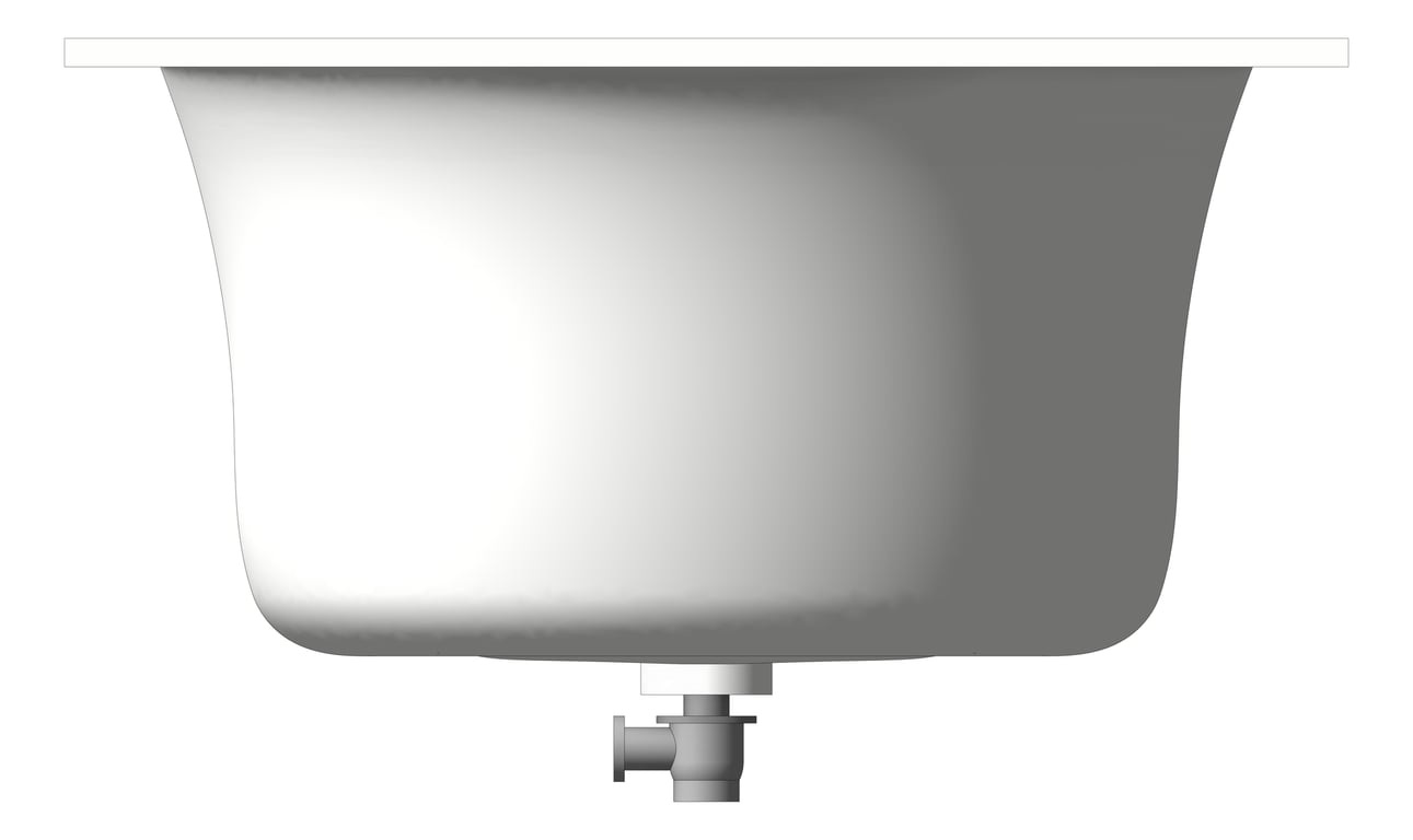 Left Image of Bath Inset Plumbline Spio 1900