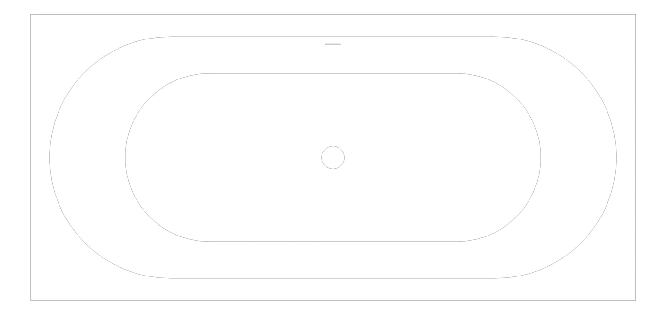 Plan Image of Bath Inset Plumbline Spio 1900