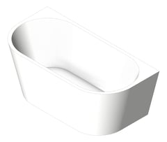 3D Shaded Image of Bath WallFaced Plumbline Tondo 1500