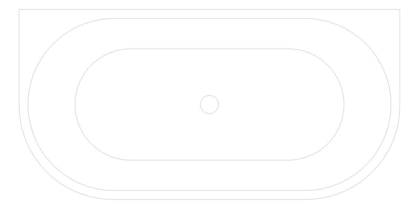 Plan Image of Bath WallFaced Plumbline Tondo 1500
