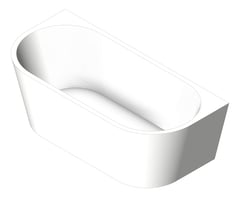 3D Shaded Image of Bath WallFaced Plumbline Tondo 1700