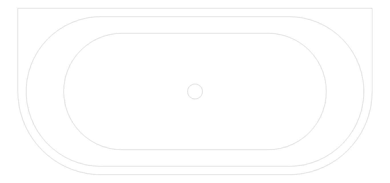 Plan Image of Bath WallFaced Plumbline Tondo 1700