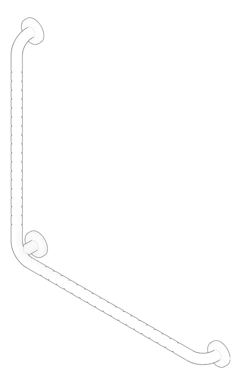 3D Documentation Image of GrabRail 90Deg Plumbline Progetto