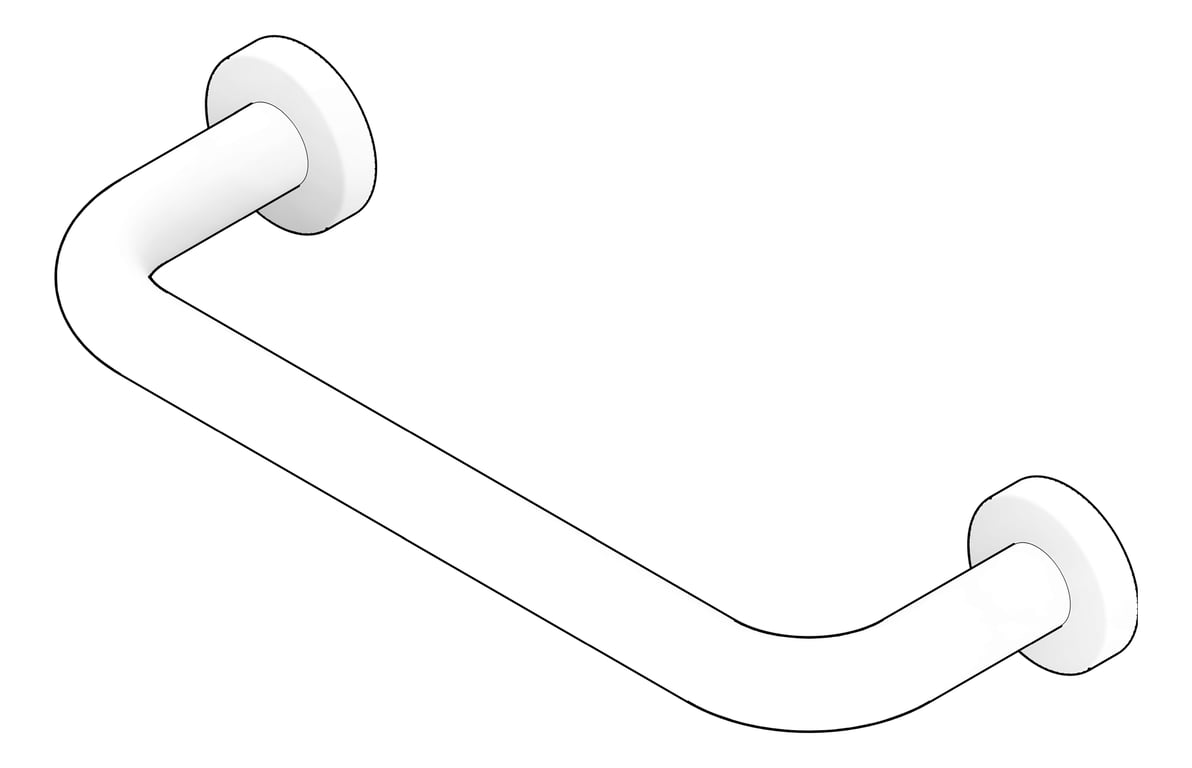 3D Documentation Image of GrabRail Straight Plumbline Buddy Progetto 300mm