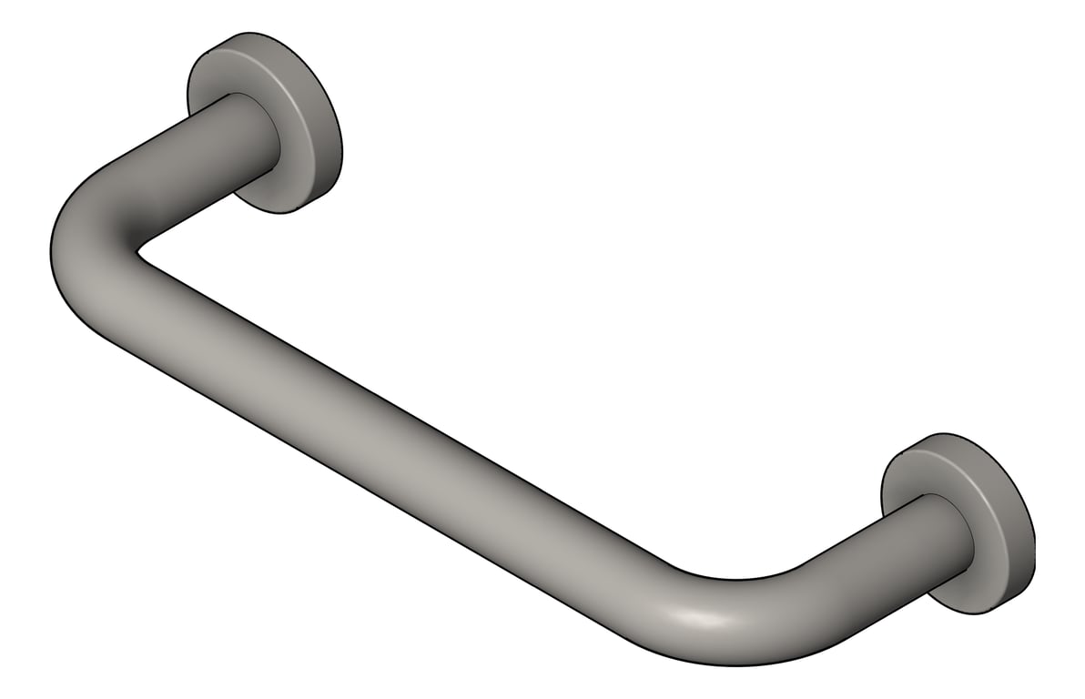 GrabRail Straight Plumbline Buddy Progetto 300mm