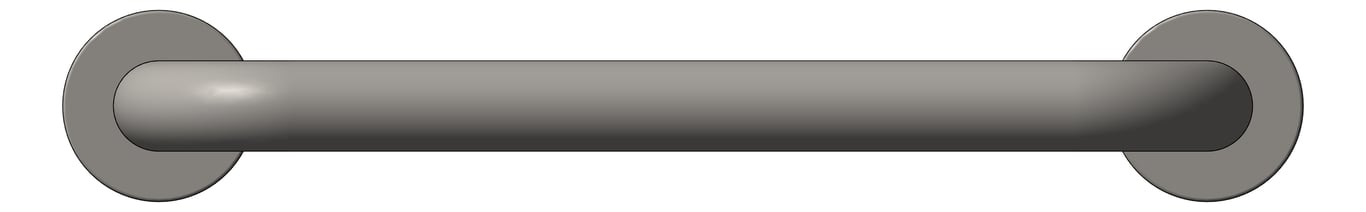 Front Image of GrabRail Straight Plumbline Buddy Progetto 300mm