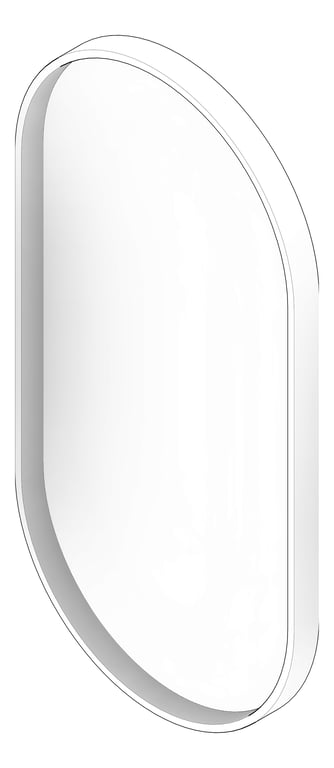 3D Documentation Image of Mirror SurfaceMount Plumbline FrameXL Pill