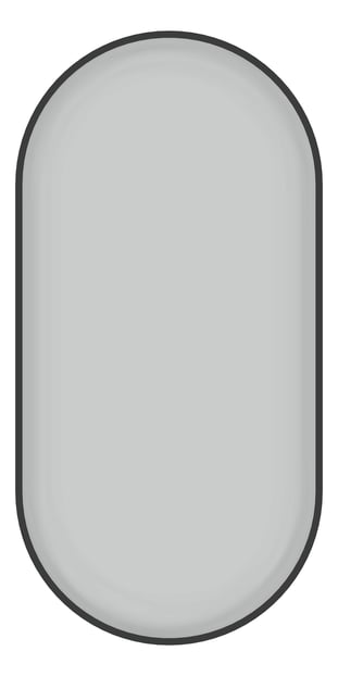 Front Image of Mirror SurfaceMount Plumbline FrameXL Pill