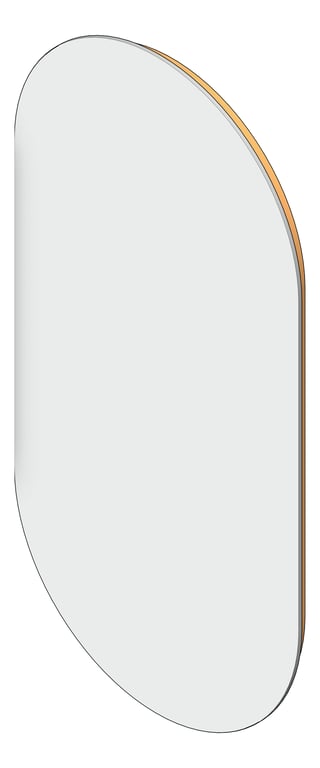 Mirror SurfaceMount Plumbline Galaxy Backlit Pill