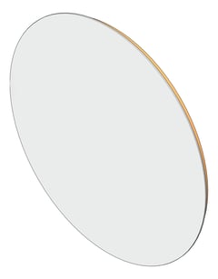 3D Shaded Image of Mirror SurfaceMount Plumbline Galaxy Backlit Round