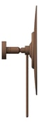 Left Image of Mirror WallMount Plumbline Buddy Progetto Magnifying