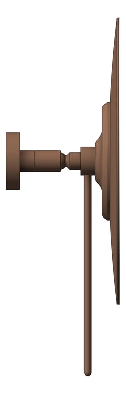 Left Image of Mirror WallMount Plumbline Buddy Progetto Magnifying