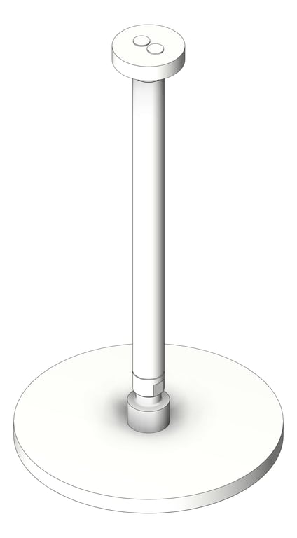 Shower Ceiling Plumbline Buddy Progetto Rainhead 200mm