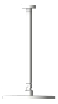 Left Image of Shower Ceiling Plumbline Buddy Progetto Rainhead 200mm