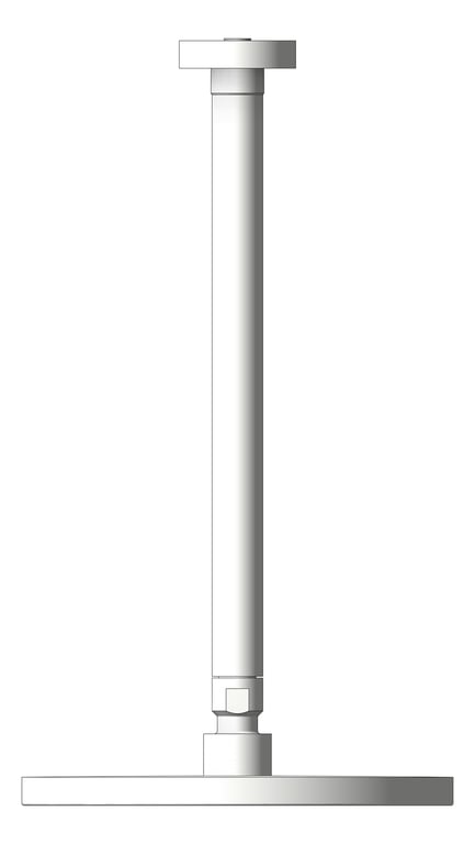 Left Image of Shower Ceiling Plumbline Buddy Progetto Rainhead 200mm