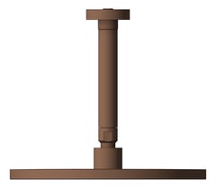 Left Image of Shower Ceiling Plumbline Buddy Progetto Rainhead 250mm