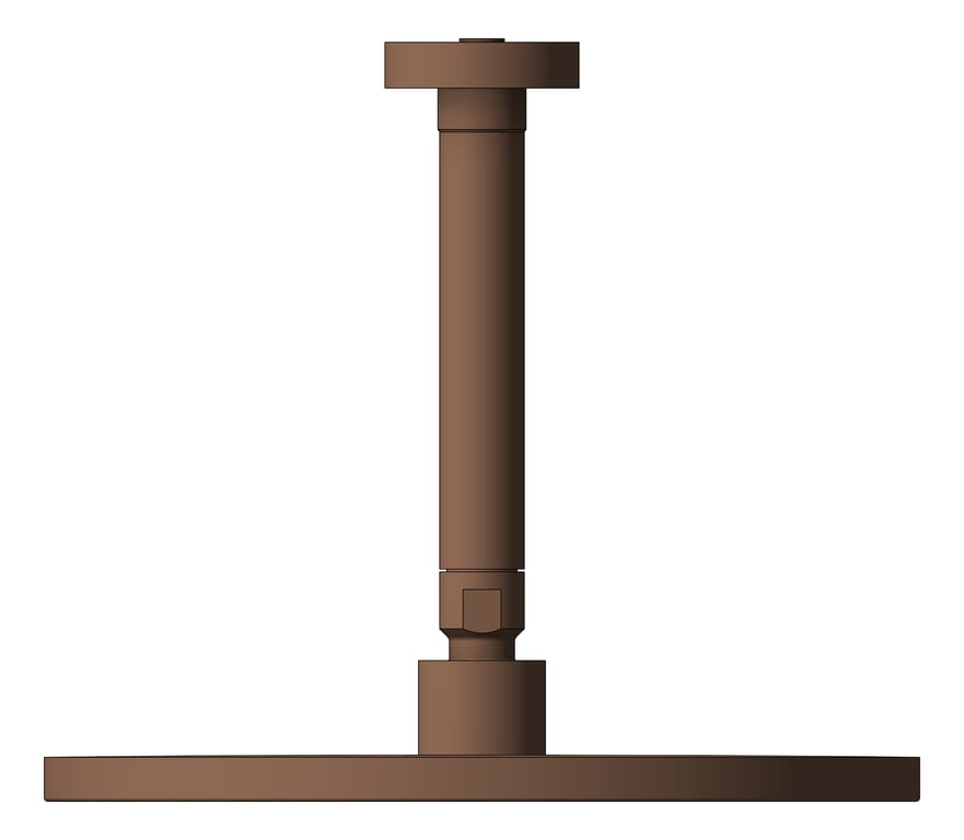 Left Image of Shower Ceiling Plumbline Buddy Progetto Rainhead 250mm