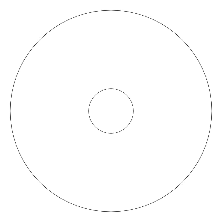 Plan Image of Shower Ceiling Plumbline Buddy Progetto Rainhead 250mm