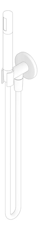 3D Documentation Image of Shower Hand Plumbline Buddy Progetto Minimalist