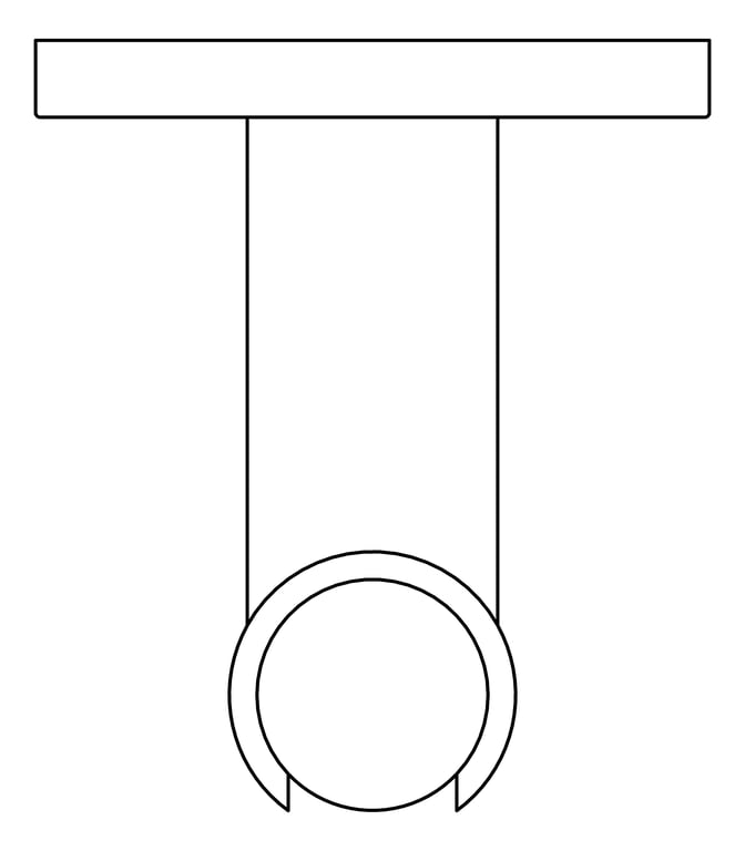 Plan Image of Shower Hand Plumbline Buddy Progetto Minimalist